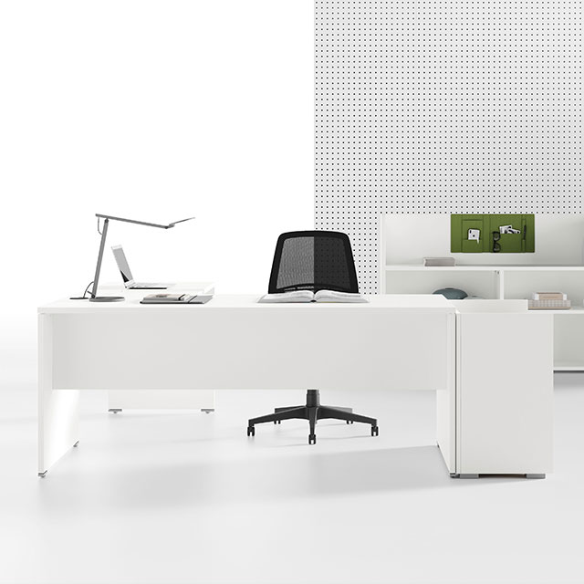 Офисные столы с опорами из ДСП OXI_P