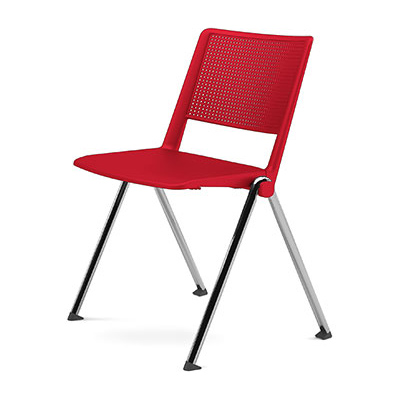 Стул F01 цвет красный ROSSO red код 913
