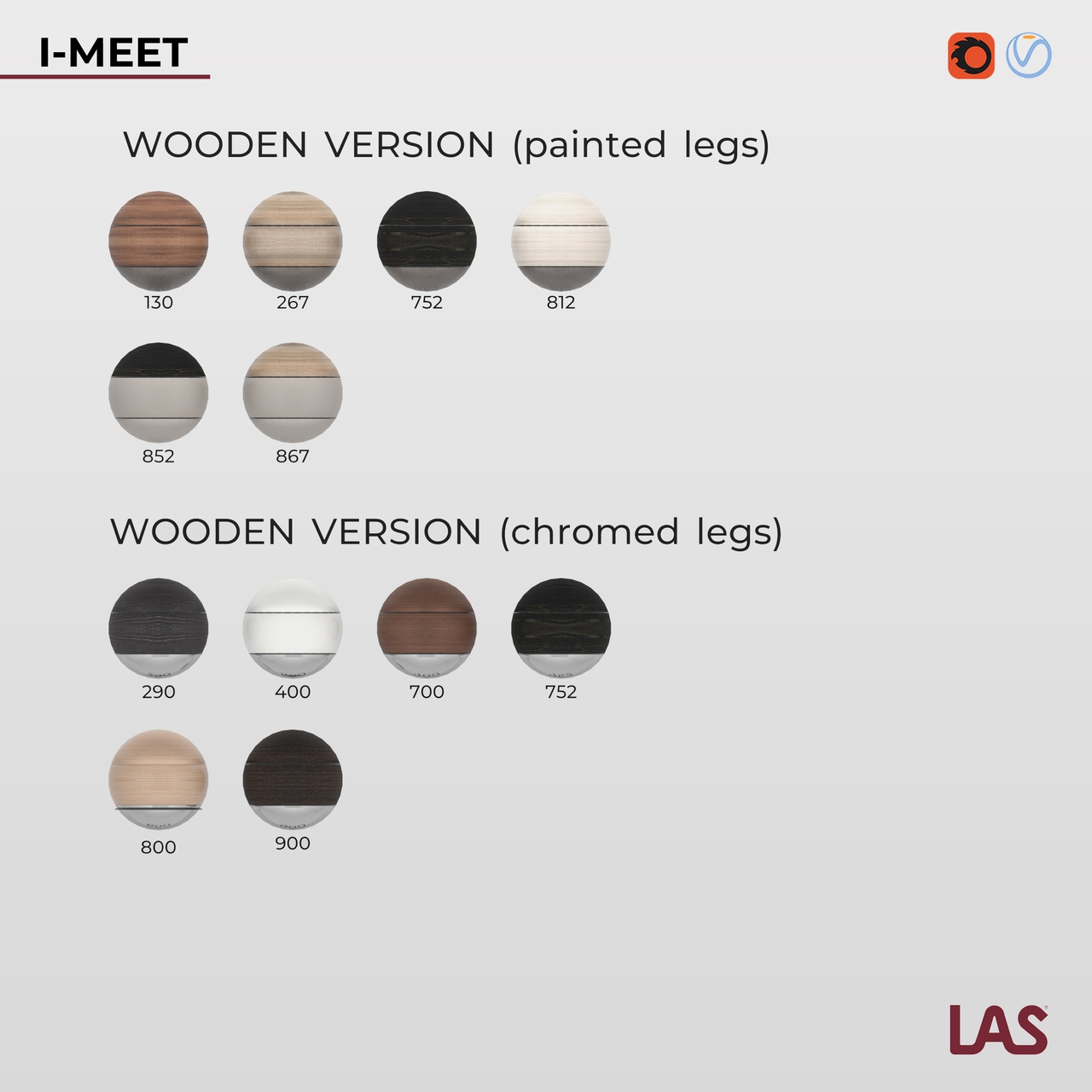 Превью Finitura 3D-модели большого переговорного стола на 16 человек LAS I-Meet 146656