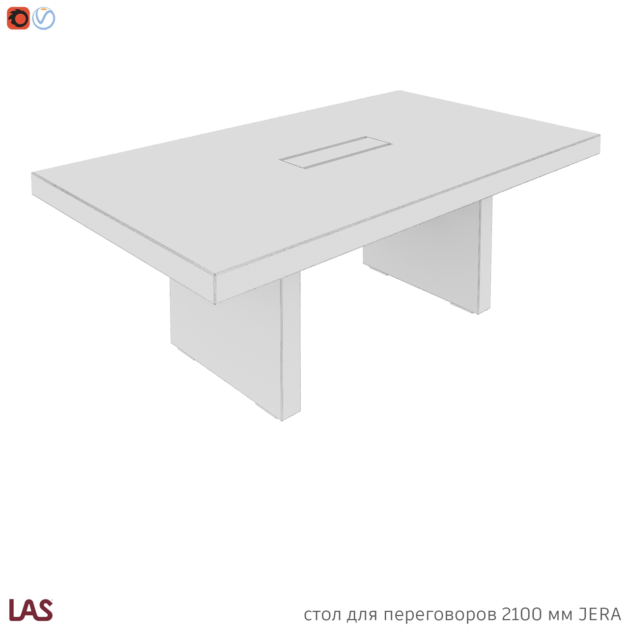 Превью G 3D-модели стола для переговоров LAS Jera 159913