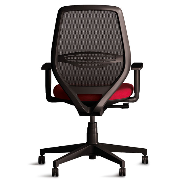 Практичное кресло для офиса с сетчатой спинкой Cast Rete