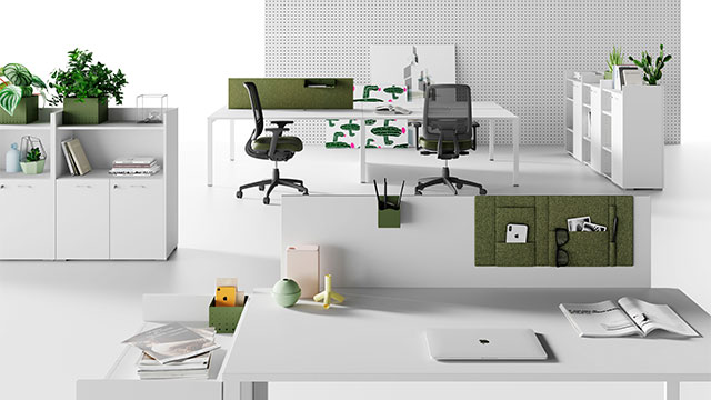 Модульная мебель для офиса Oxi Color фото