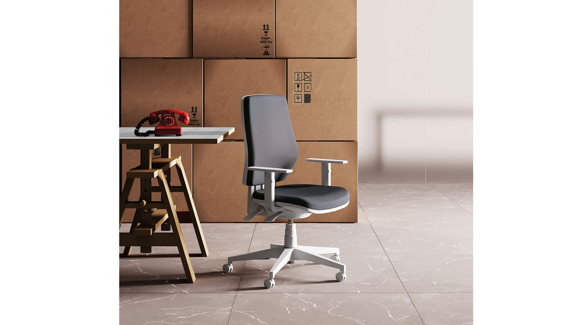 Дизайн кресла с мягкими спинкой и сиденьем разработал Массимо Косталья
