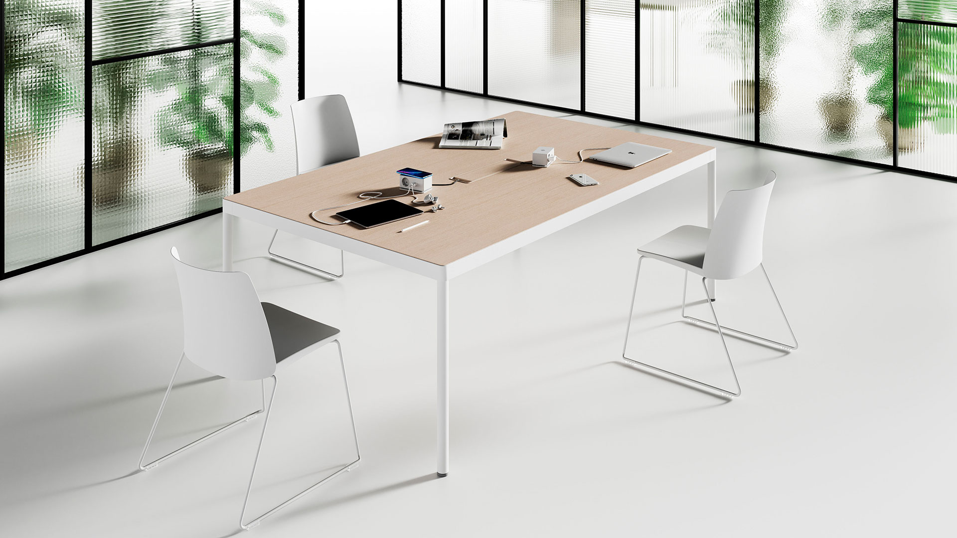Столы Team Tables идеальны для переговоров и командной работы