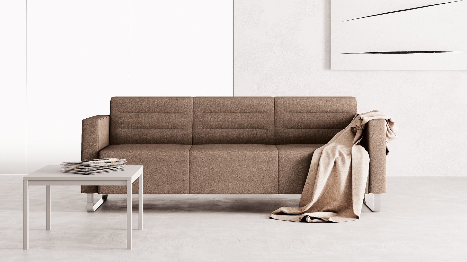 На диване Trend удобно отдохнуть и провести деловую встречу