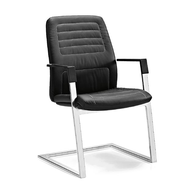 Кожаные стулья Neo Chair на полозьях Кожаные стулья Neo Chair на полозьях